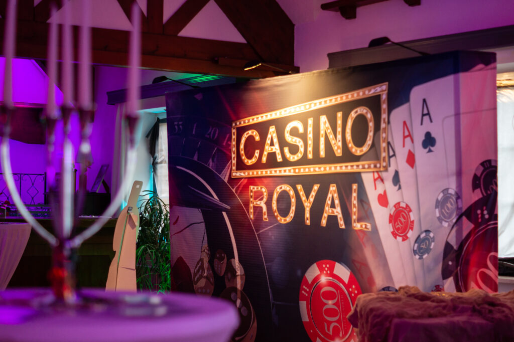 Casino Night Aufsteller